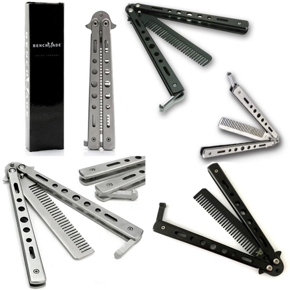 BENCHMADE Balisong Butterfly Comb - SILVER/ Sisir Pomade