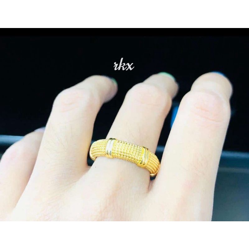 Cincin replika emas,mewah,cantik