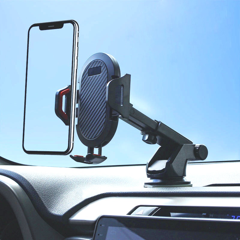 IPHONE 2021 Stand Holder Smartphone Universal Dengan Kop Perekat Untuk Dashboard Mobil