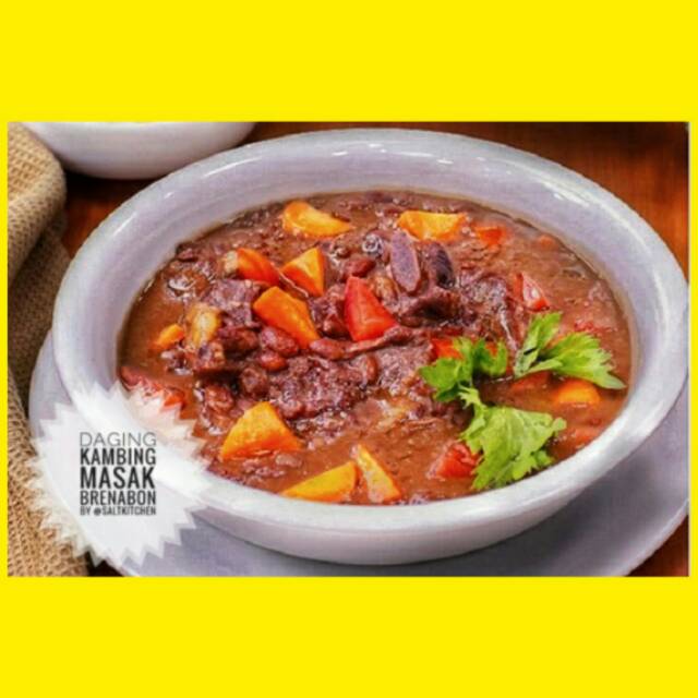 

Daging Kambing Masak Brenabon Best Seller Terlaris