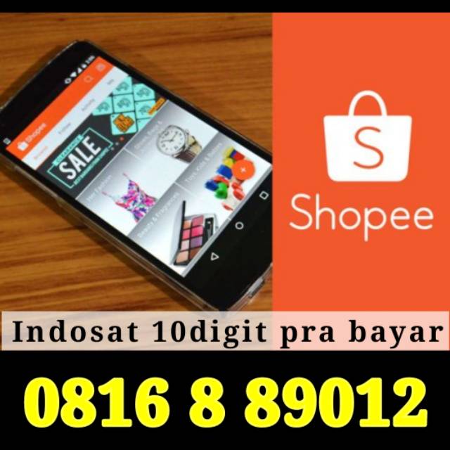 Nomor cantik Indosat 10digit ekor turun full