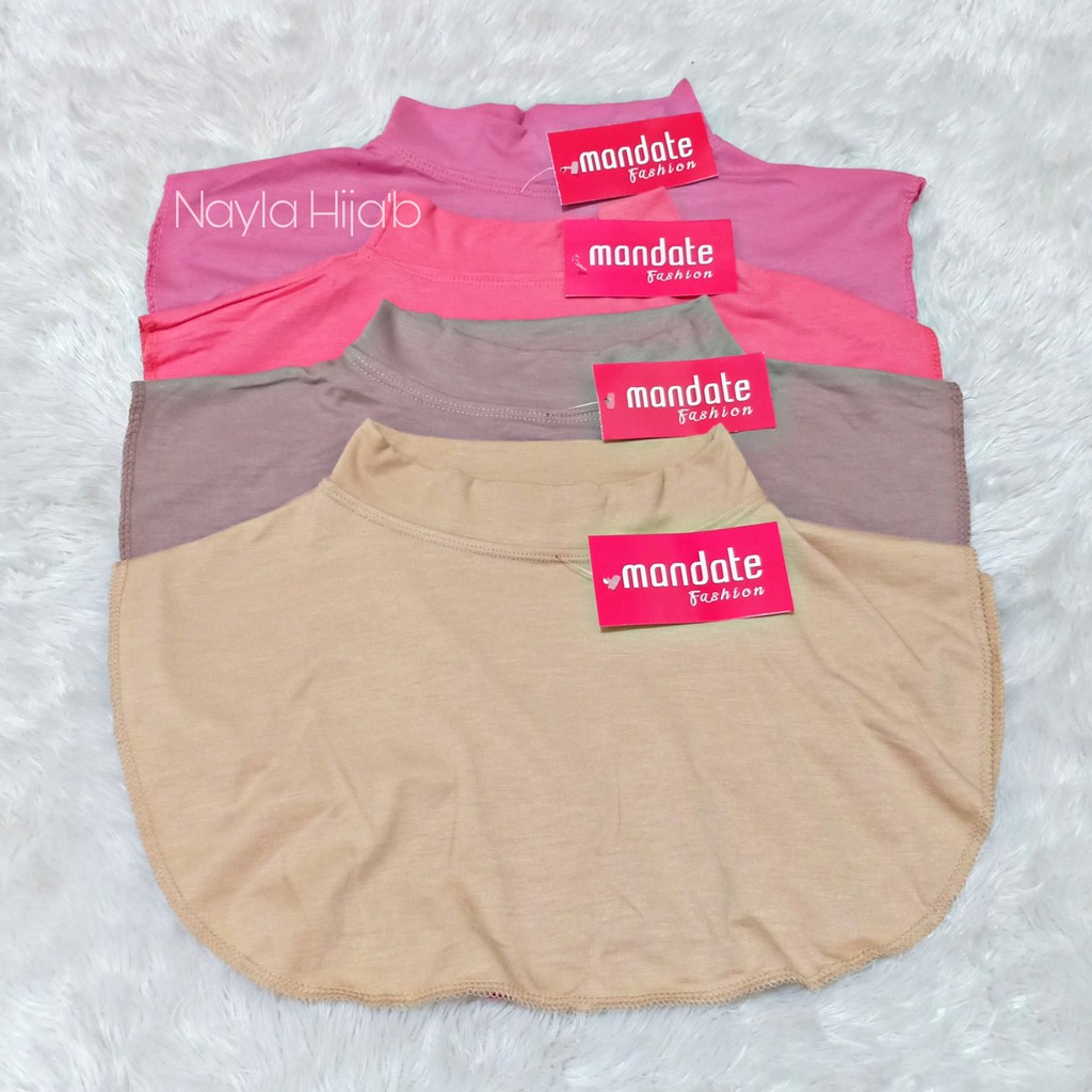 Manset Toga Manset Leher Mandate  Inner Leher  Bahan Kaos Premium Terbaru dan Terlaris Nayla Hija'b