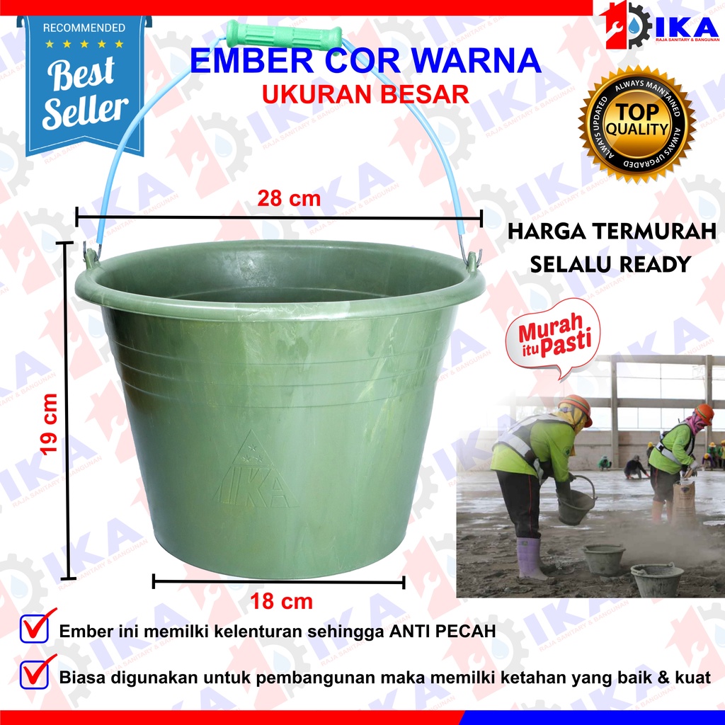 EMBER / TIMBA COR HITAM KAPASITAS BESAR (HARGA SATUAN) TERMURAH