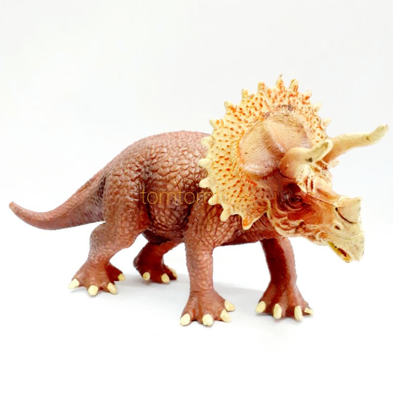 Jual TRICERATOPS DINOSAUR Action Figure Dinosaurus Hard Rubber Jurassic ...