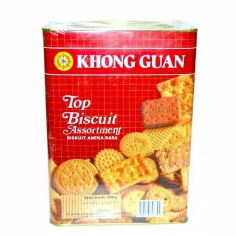 

Khong Guan top biscuits assortment 1600 gr