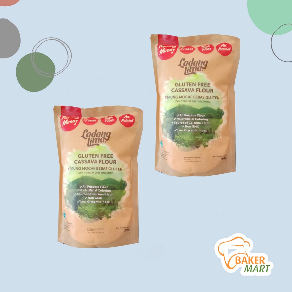 

Ladang Lima Cassava Flour 500Gr