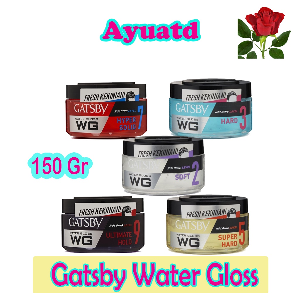 Minyak Rambut Gatsby Water Gloss 150 g