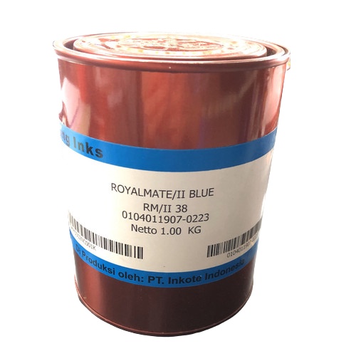 

Tinta royalmate blue No 38/ tinta cat printing sablon warna blue