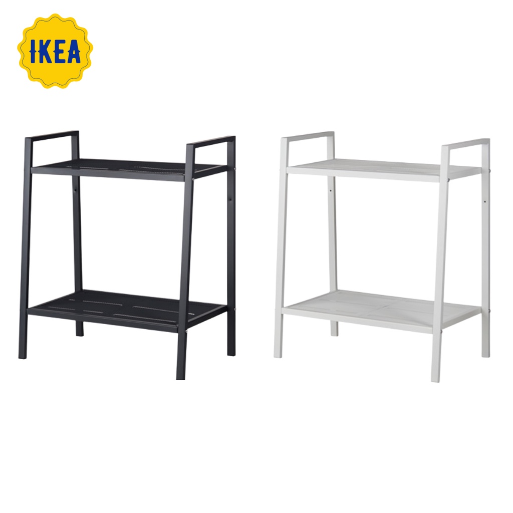 Ikea Rak Besi 2 Tingkat , Rak Hias , Rak Serbaguna - Rak Besi 2 Susun Rak - IKEA Lerberg