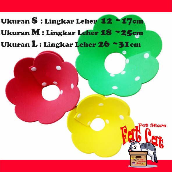 Corong Penutup - Collar Pelindung Leher Kucing anjing kelinci lucu