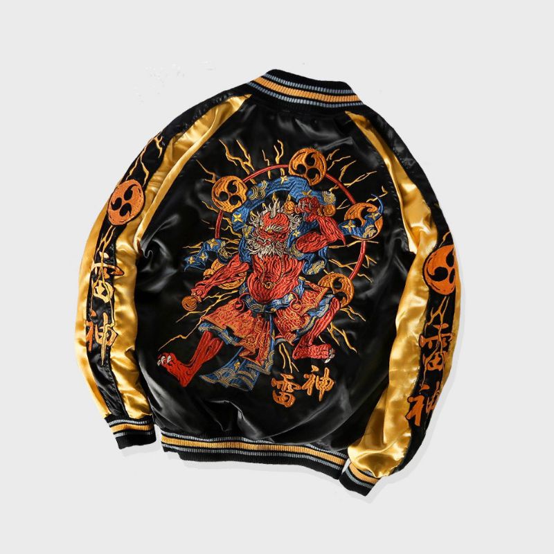 Sukajan Memphis Origins Raijin