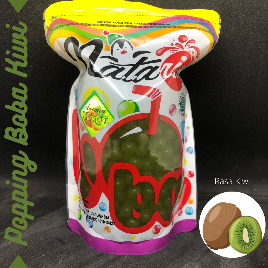 

Popping Boba Kiwi 500g / Jelly Mutiara