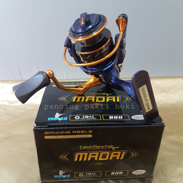 Reel indigo madai 800 POWER HANDLE
