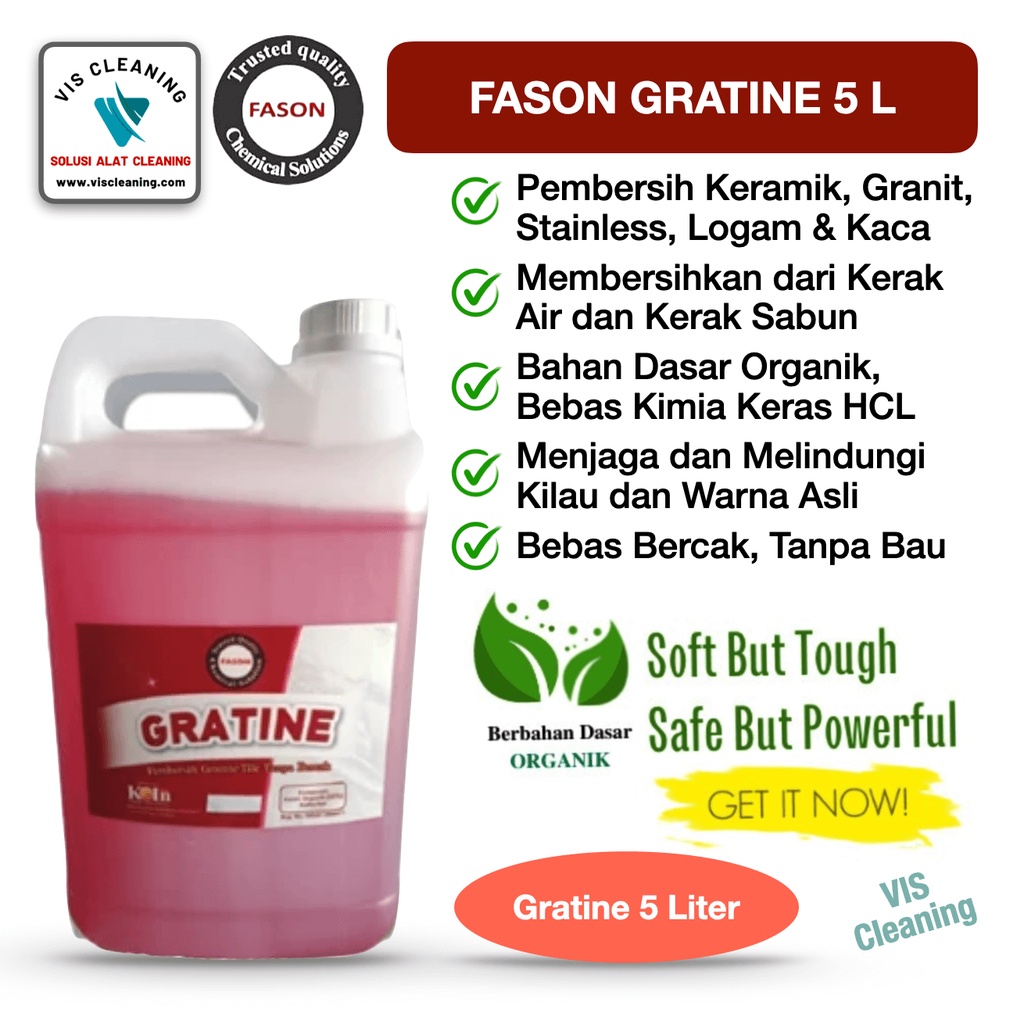 Pembersih Multi Guna FASON Gratine (5 L)