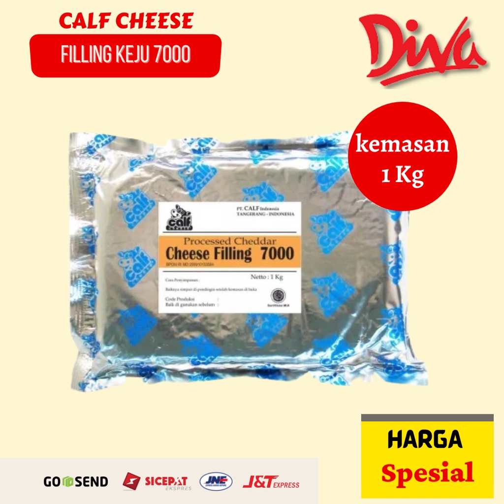 

[1 kg] Calf Cheese Filling 7000 / Calf cheese isian keju Asin