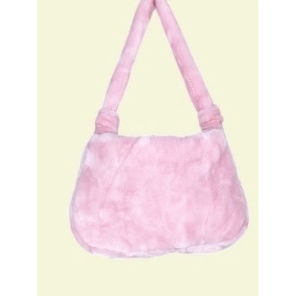 Shoulder bag Tas Selempang wanita Shoulder fur bag Tas Bulu Tas Bahu Wanita