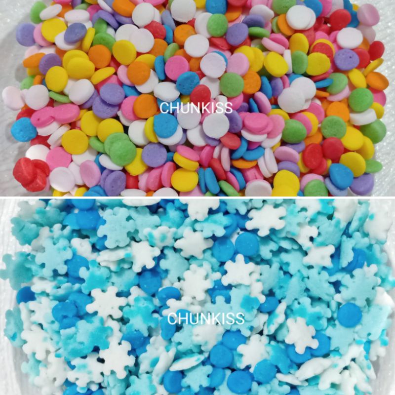 SPRINKLE HIASAN KUE - MUTIARA, SILVER, GOLD, MERMAID, UNICORN