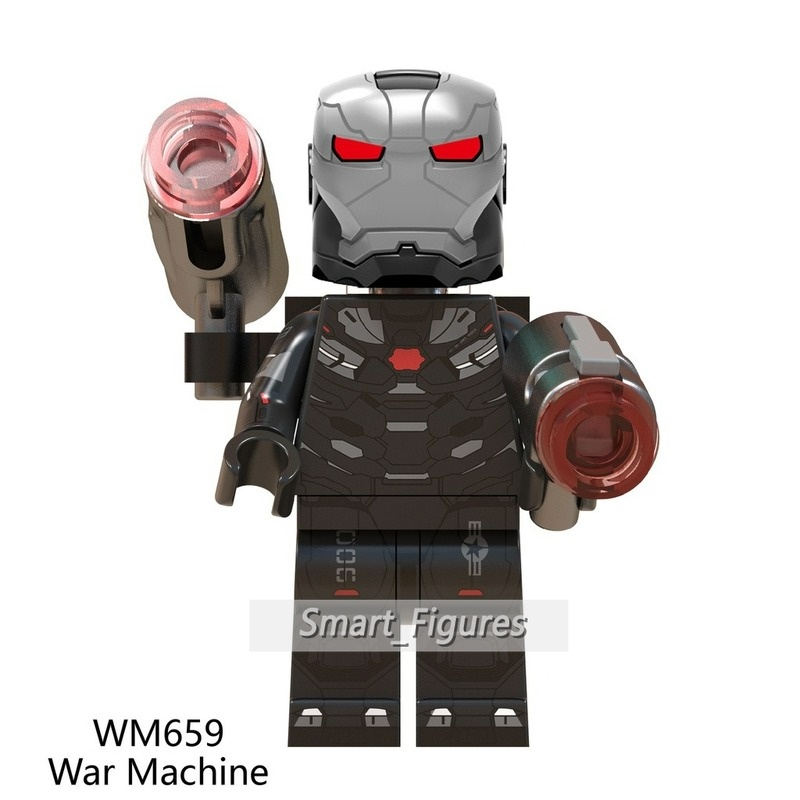 Mainan Action Figure Iron Man Minifigures Nebula Black Widow Gamora Avengers 4 Marvel WM6056 WM6068