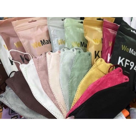 masker disposable mask kf94 warna warni 3ply 10pcs