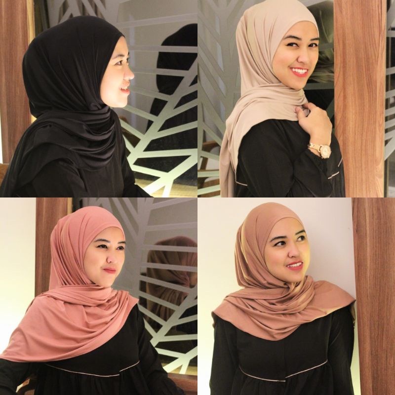 PASHMINA JERSEY zoya instan / Jersey Pashmina / Pashmina Anti Ribet / Pashmina Arini