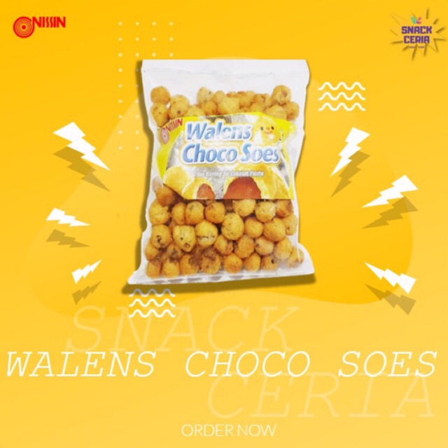 

NISSIN WALENS CHOCO SOES 250GR ORIGINAL SNACK KILOAN