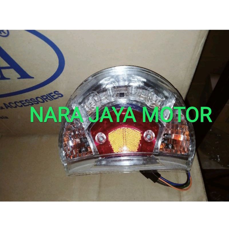 lampu stop belakang Jupiter z lama 2005