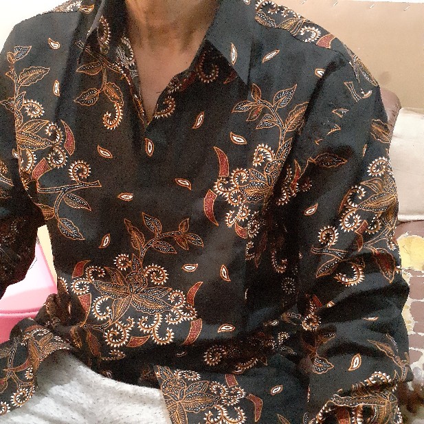 Agrapana Baju Batik Pria Lengan Panjang Batik Premium Kemeja Batik Pria Lengan Panjang Adwitiya