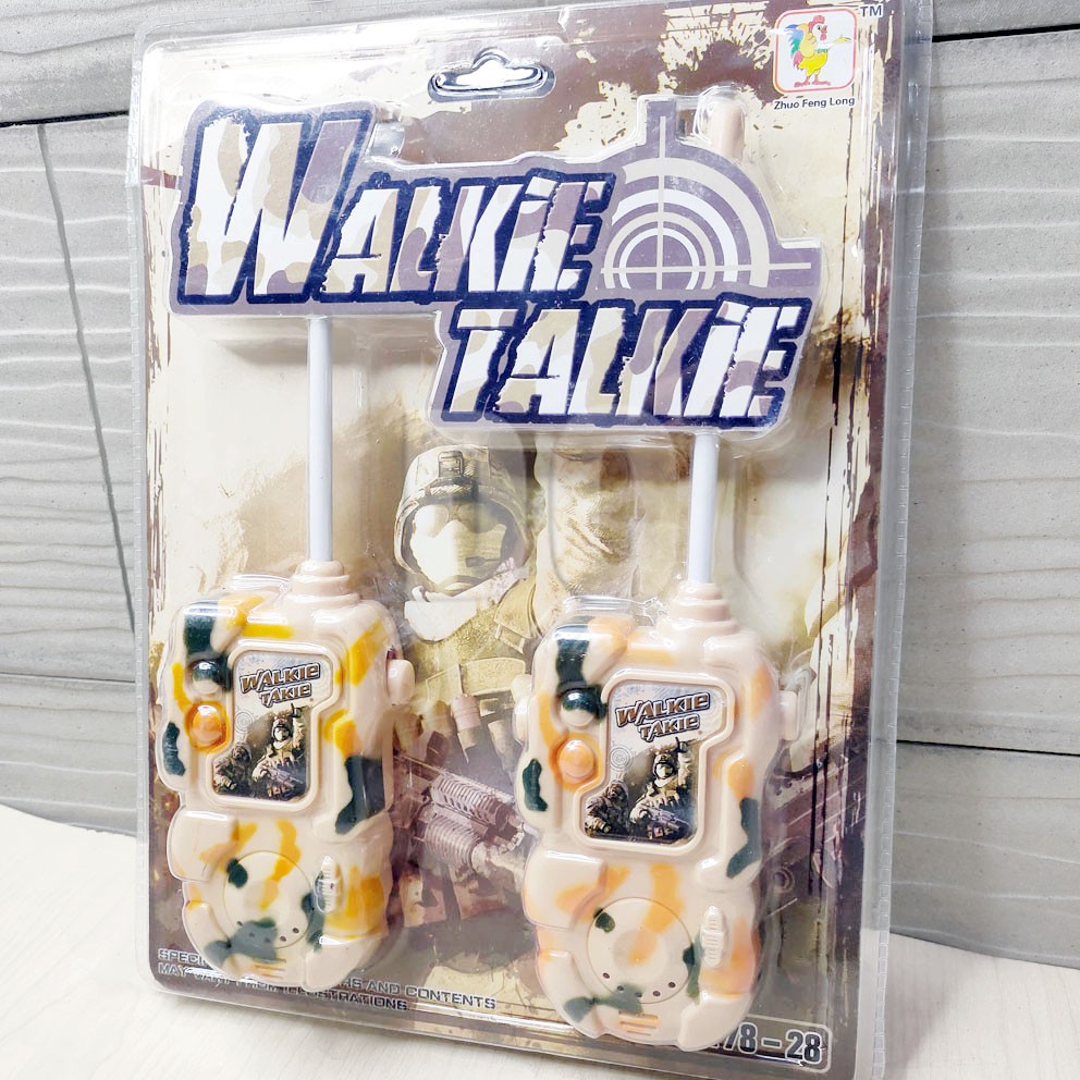 Walkie Talkie Army Mainan Walky Talky HT Handy Talky Anak