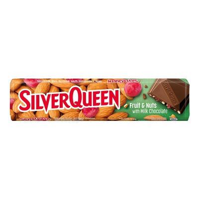 

SilverQueen Milk Chocolate Fruit & Nuts 62 g