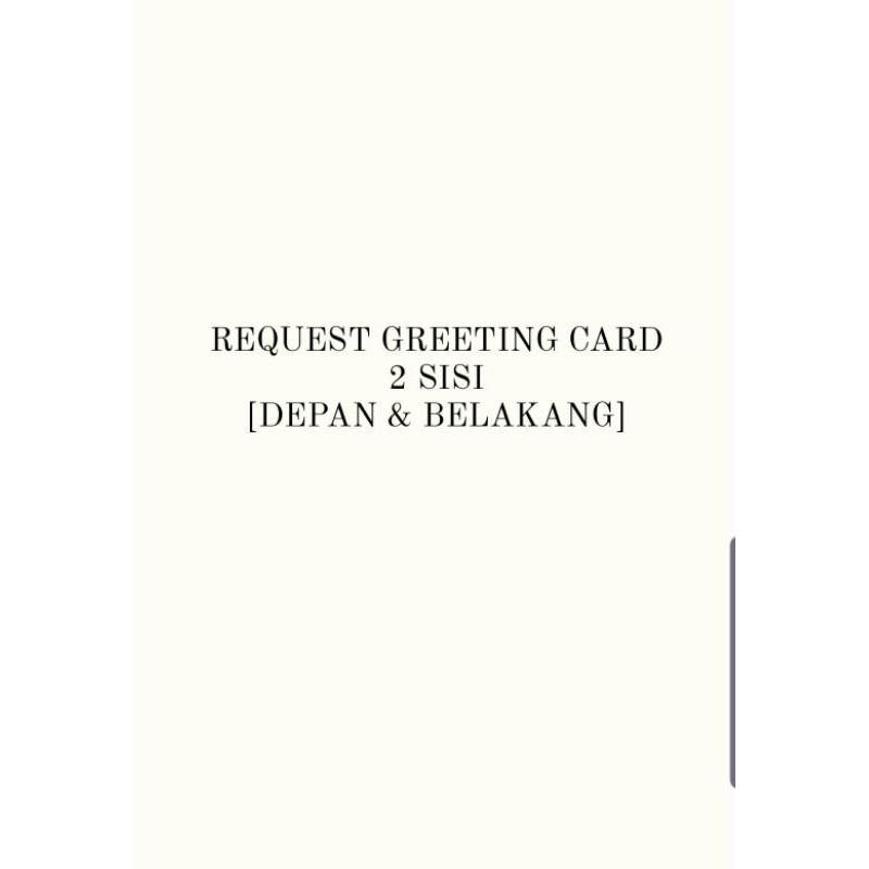 

CUSTOM 2 SISI GREETING CARD ART CARTON