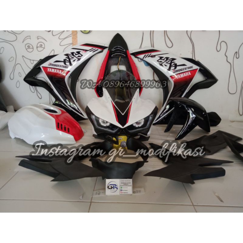 Full Fairing R25 Mix R3 PNP For Byson Karbu