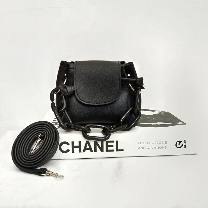 PRELOVED - Kamiyastuff Jill Bag BLACK - Tas Wanita Tas Selempang & Bahu