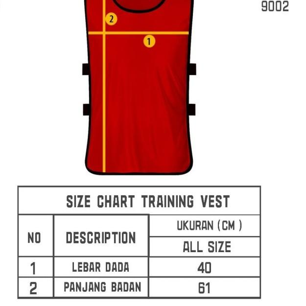 ☚ Rompi Training MILLS / Rompi Futsal MILLS / Rompi Sepak Bola MILLS Training Bibs ✰