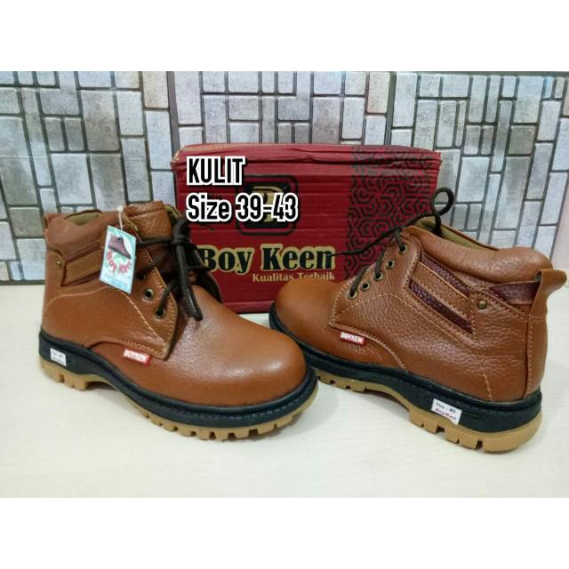 Boy Keen Sepatu Kulit