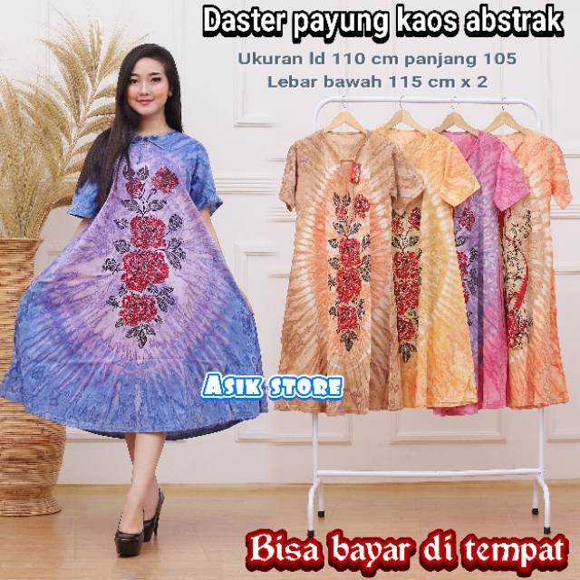 Daster payung abstrak kaos no 1