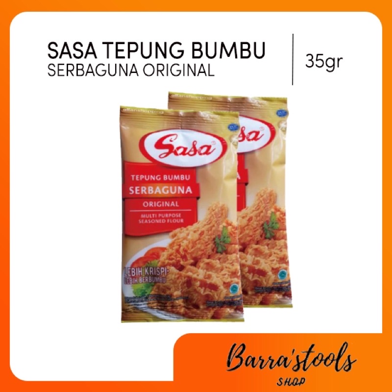 

(TERMURAH 35gr) TEPUNG BUMBU SASA KEMASAN RENCENG