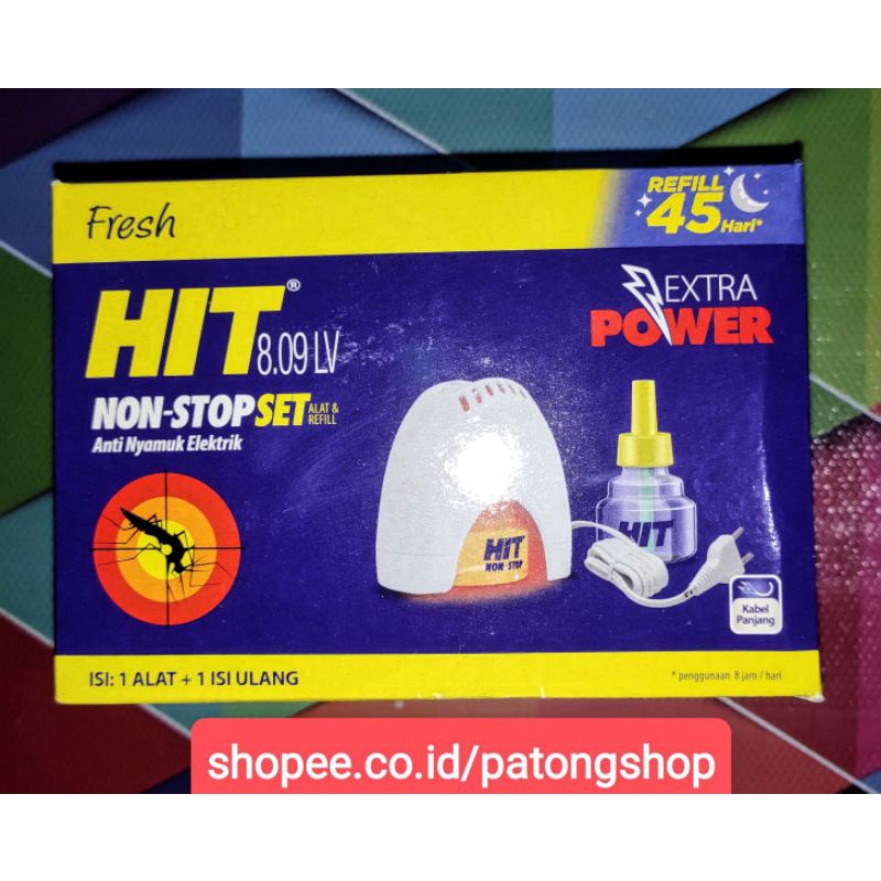 PROMO !!! HIT Non stop  Set Elektrik  Free 1 pcs Refill - Obat Nyamuk cair Elektrik termurah