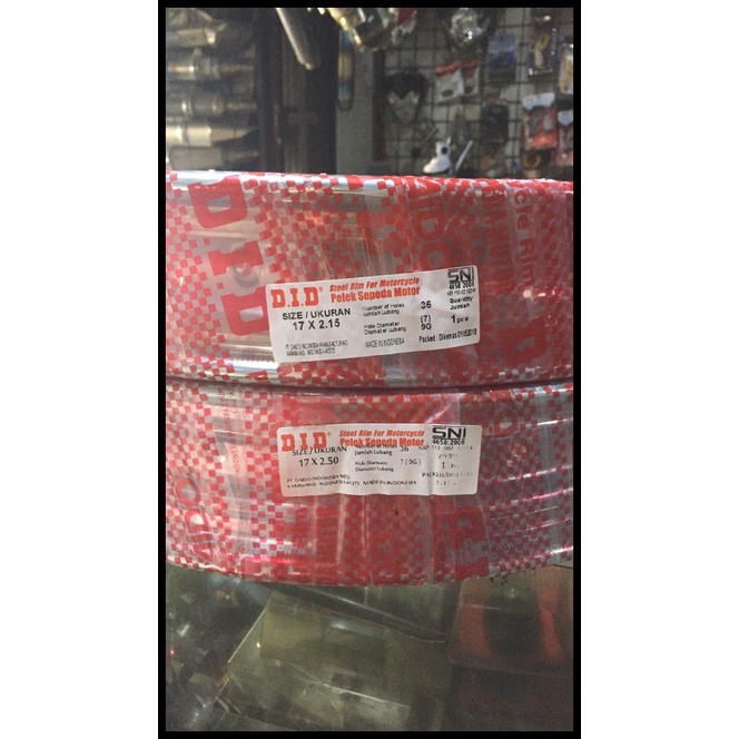 Velg Did Krum Ring 17 Ukuran 215 Dan 250