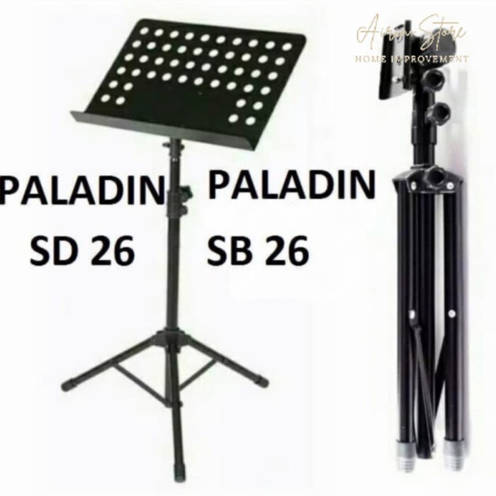 STAND BOOK LUBANG MUSIK STAND PARTITUR STAND BOOK PALADIN SD26 SB26 SC