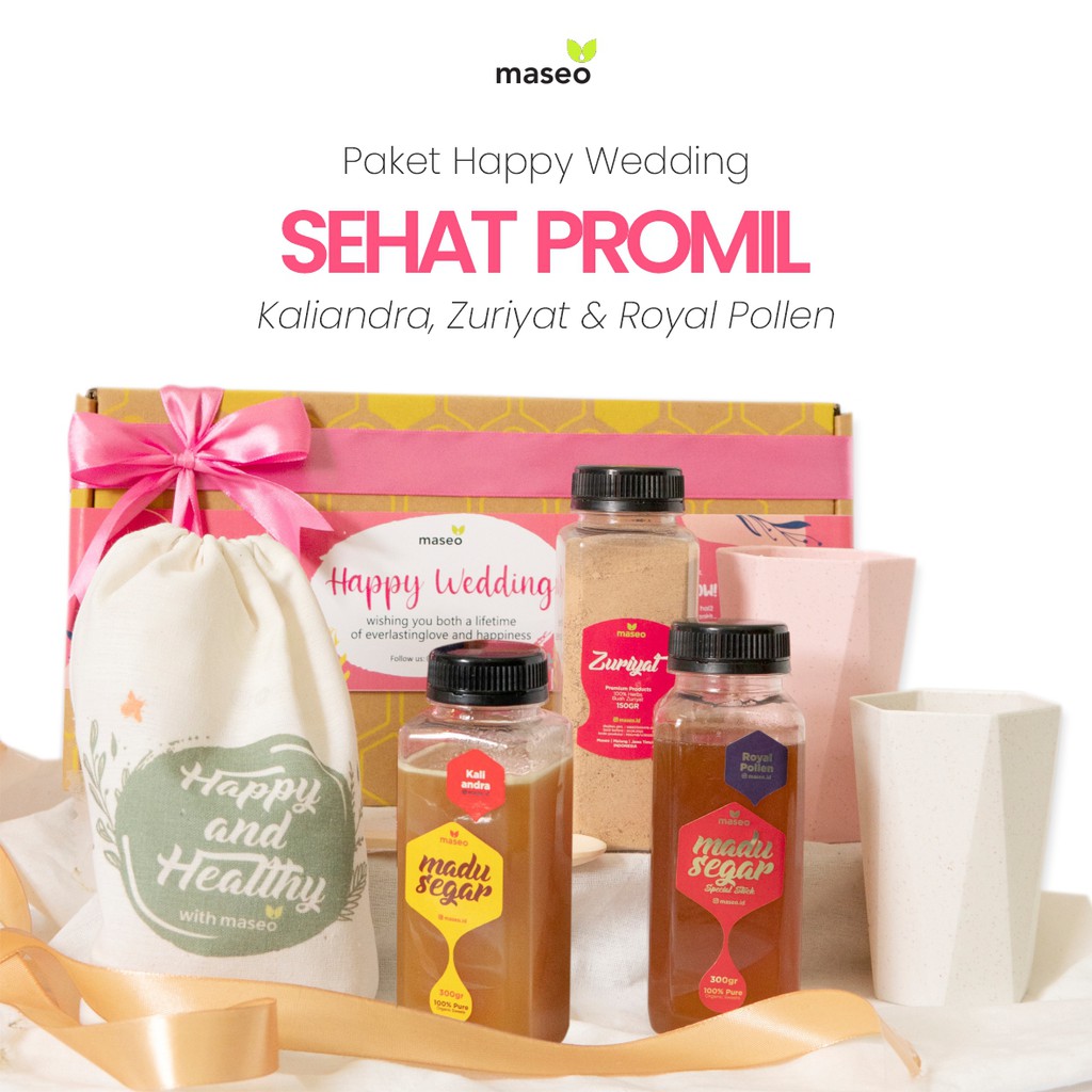 KADO PERNIKAHAN HAMPERS WEDDING NIKAH / PAKET PROMIL PROGRAM HAMIL