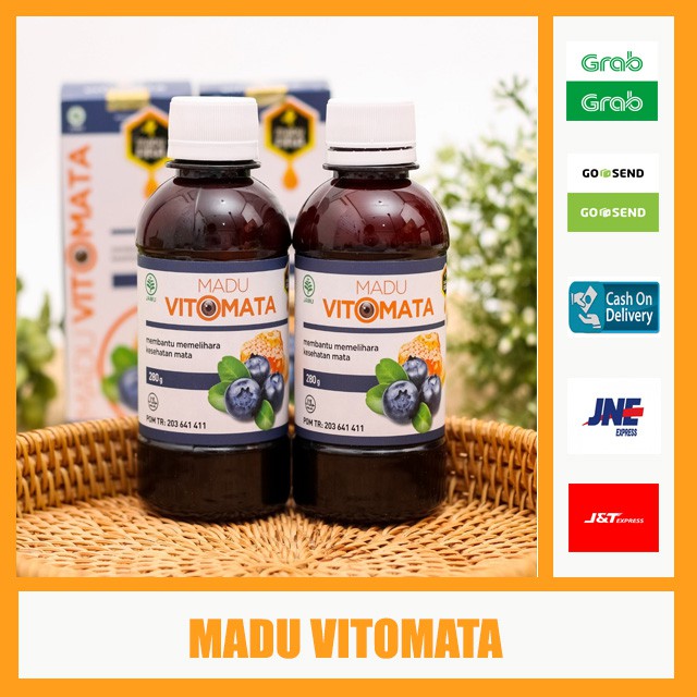 Madu Vitomata - ( BISA COD ) Madu Vitomata Madu Kesehatan Mata Minus Katarak Glaukoma / Glukoma