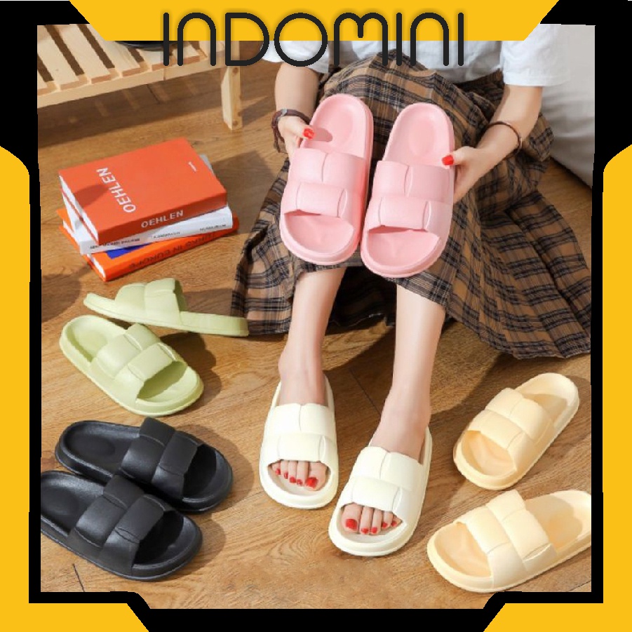 INDOMINI PVC Sandal Jelly Korean Import Jelly Soft Slipper Anti Slip Elastic Empuk R788