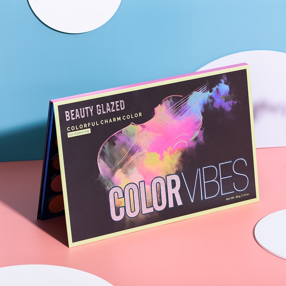 Beauty Glazed Color Vibes 40 Color Eyeshadow Matte Eyeshadow Palette Beauty Glazed Eyeshadow Beauty Glazed