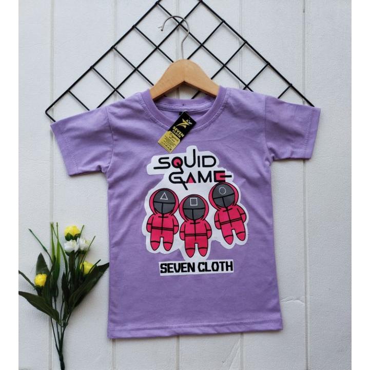 KAOS ANAK SQUID GAME TERBARU KAOS SQUID GAME