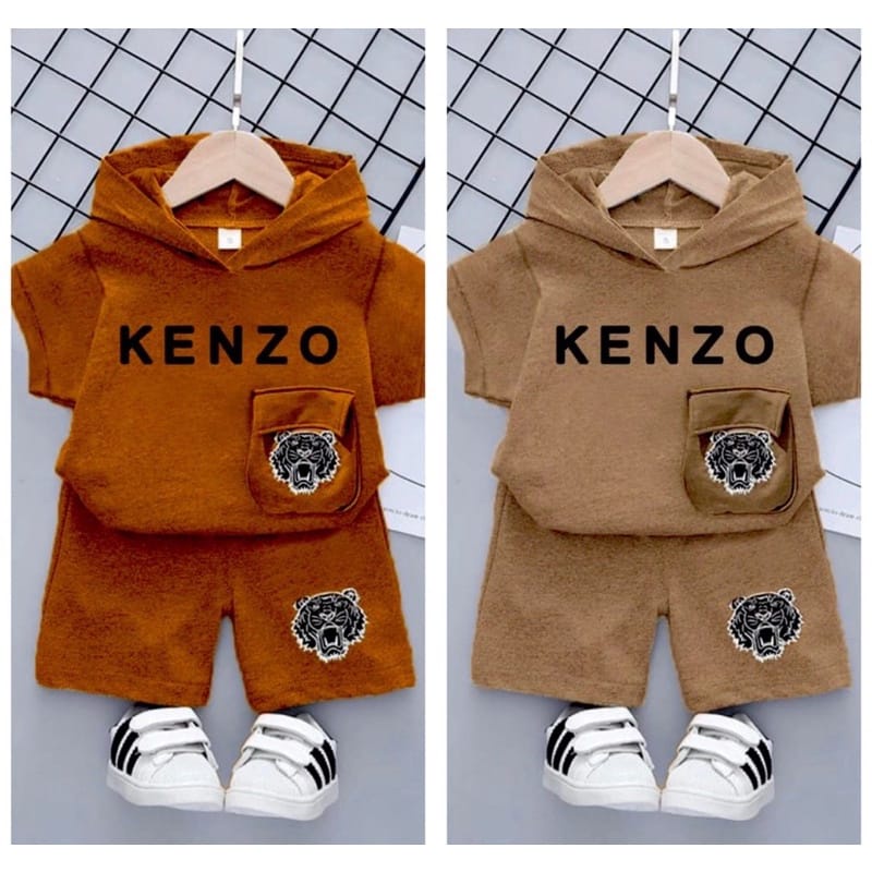 SETELAN HOODIE ANAK  TERBARU DAN TERHITZ SETELAN HOOIE TIGER  POCKET 1-5 TAHUN