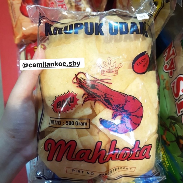 

Kerupuk Udang merk Mahkota