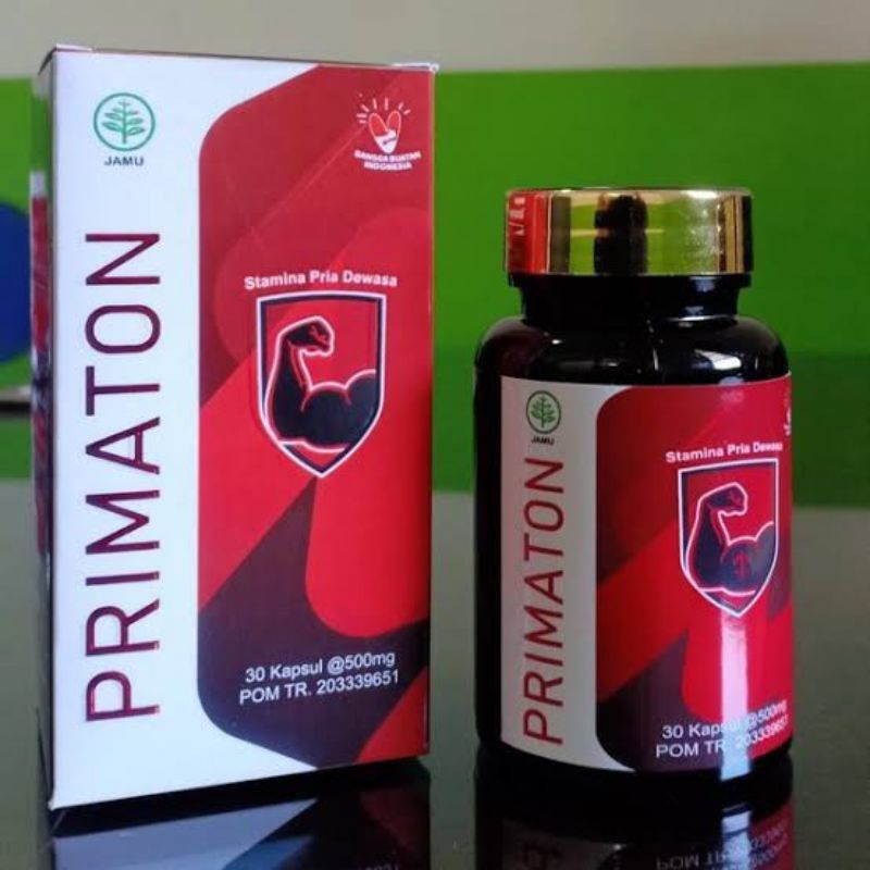 PRIMATON KUAT DAN TAHAN LAMA 100% HERBAL ALAMI - HALAL + BPOM SUDAH TERBUKTI KHASIATNYA