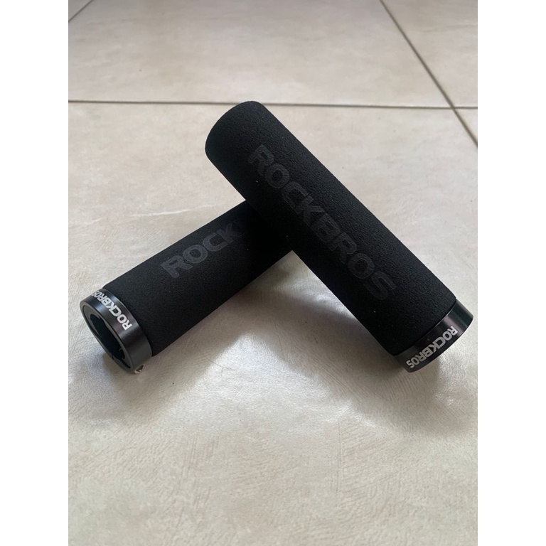 TERMURAH!!! ROCKBROS Silicone Sponge Grip Gagang Sepeda BT1001 / Realpict