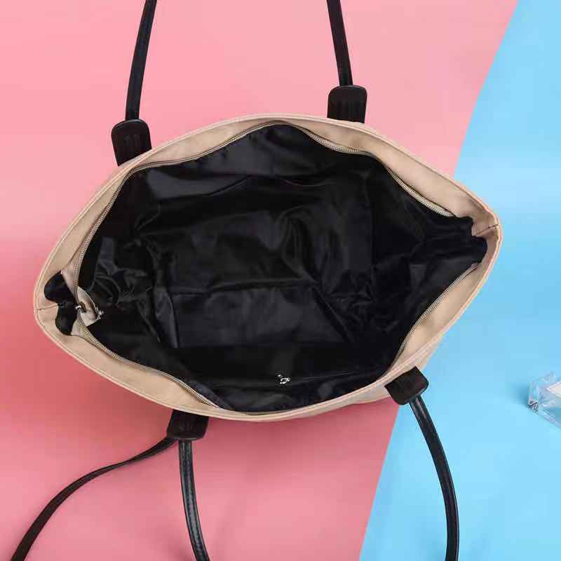 [COD] LB - Koleksi baru tas bahu ukuran besar bahan polyster / Ta bahu import kekinian 091