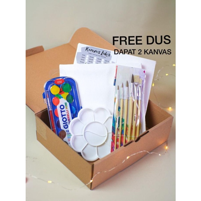 

TERLARIS Paket Lukis Komplit Kanvas Cat Air Kuas Painting Set Kado Hadiah/CAT AKRILIK SET/CAT AKRILIK SET 24 WARNA/CAT AKRILIK PASTEL/CAT AIR/CAT AIR LUKIS SET/CAT AIR GIOTTO/KUAS LUKIS 1 SET/KUAS LUKIS KECIL/KUAS LUKIS LENGKAP/KANVAS LUKIS/KANVAS LUKIS